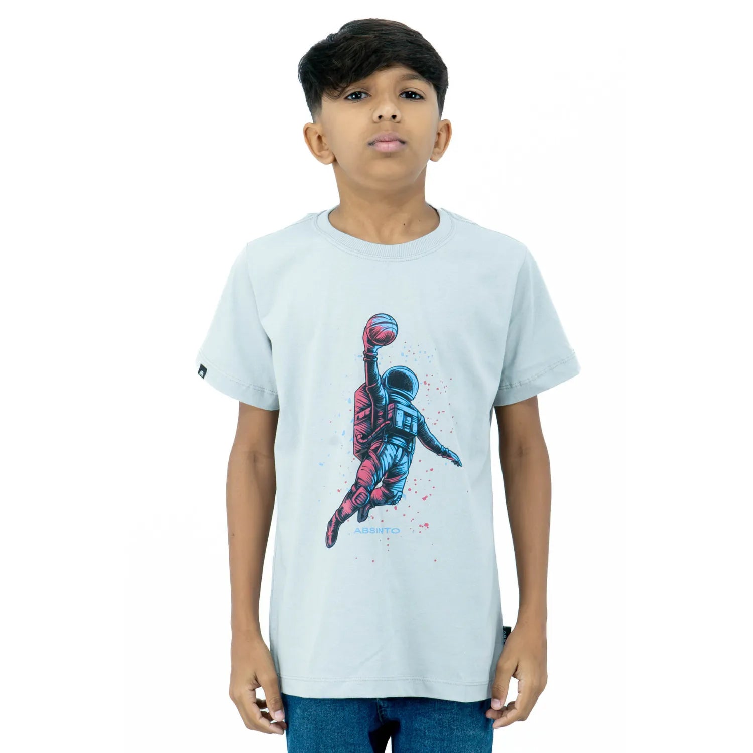 Camiseta Infantil 100% Algodão | Astronauta