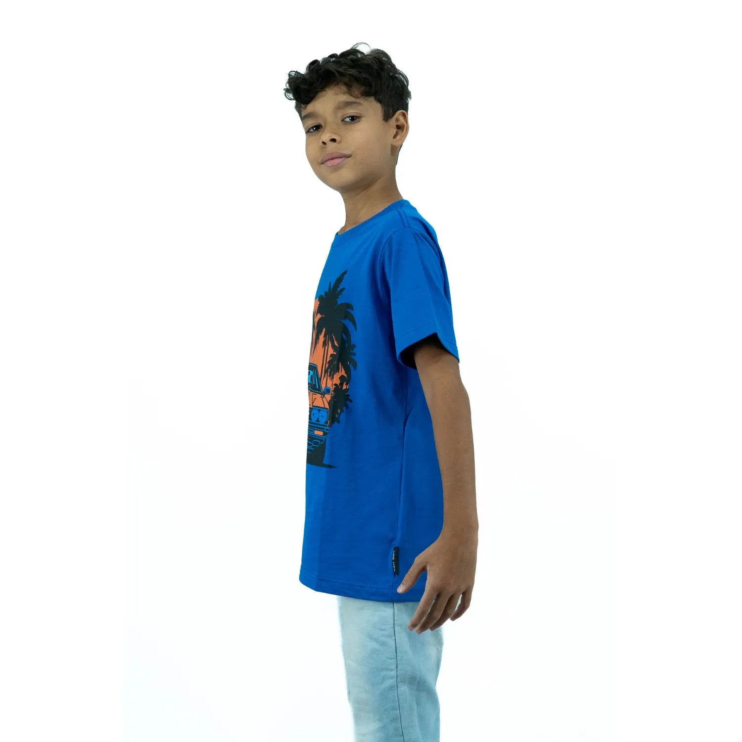 Camiseta Infantil 100% Algodão | Carro