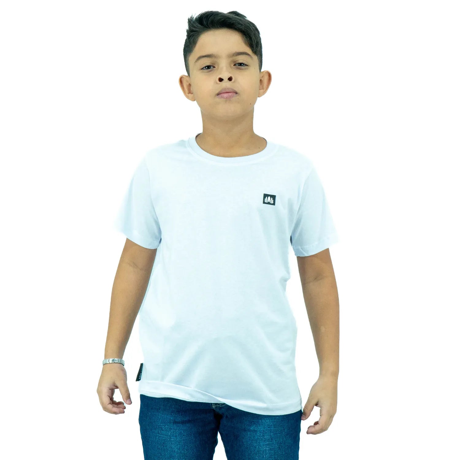 Camiseta Infantil 100% Algodão | Lisa