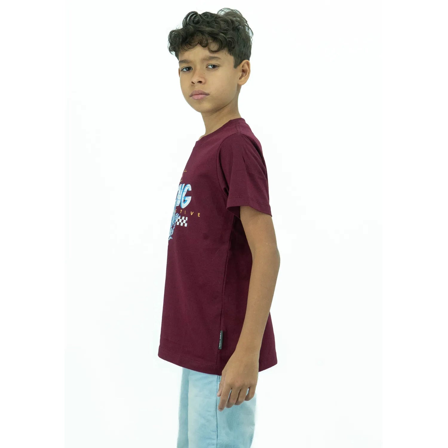 Camiseta Infantil 100% Algodão | Moto