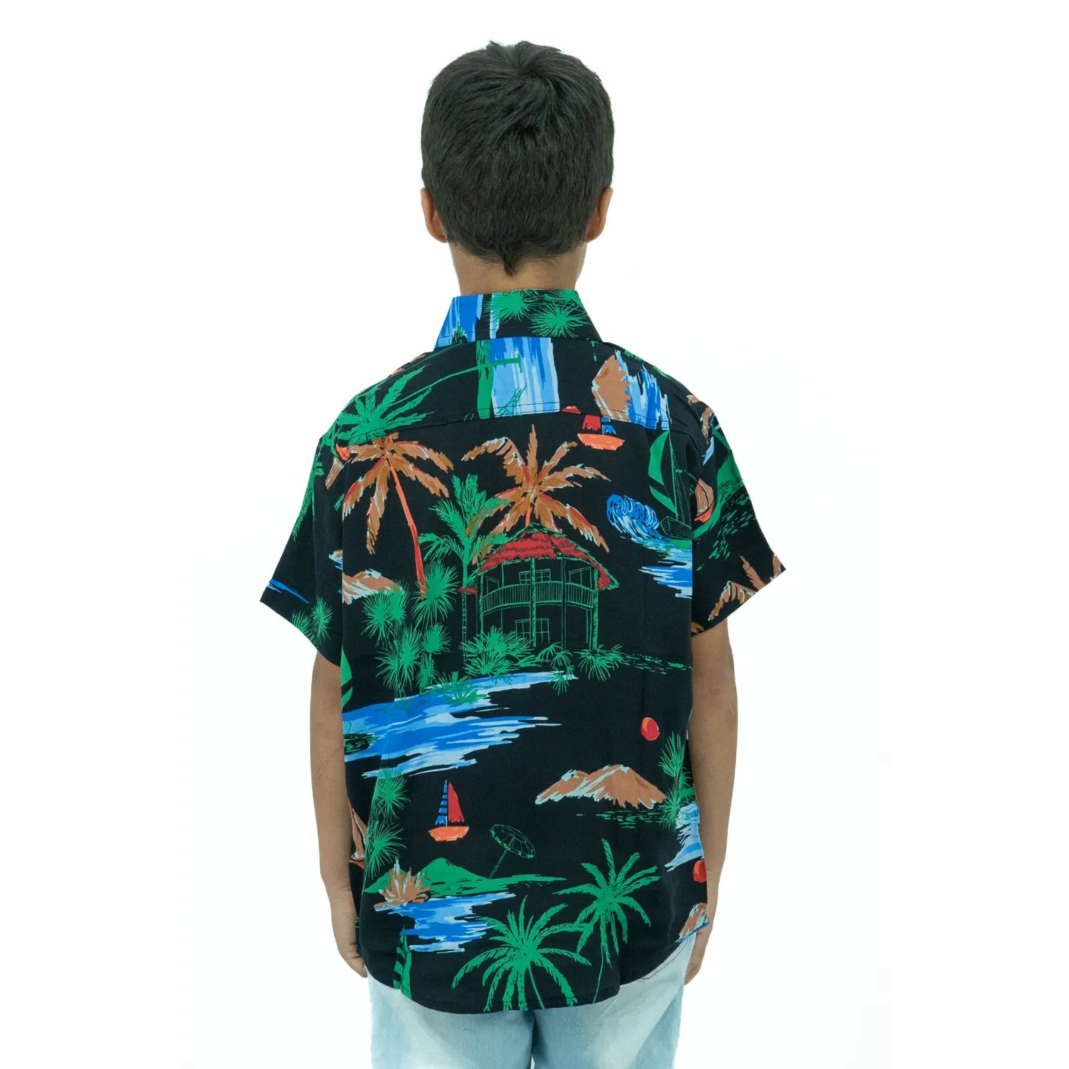 Camisa Infantil Manga Curta | Barquinho