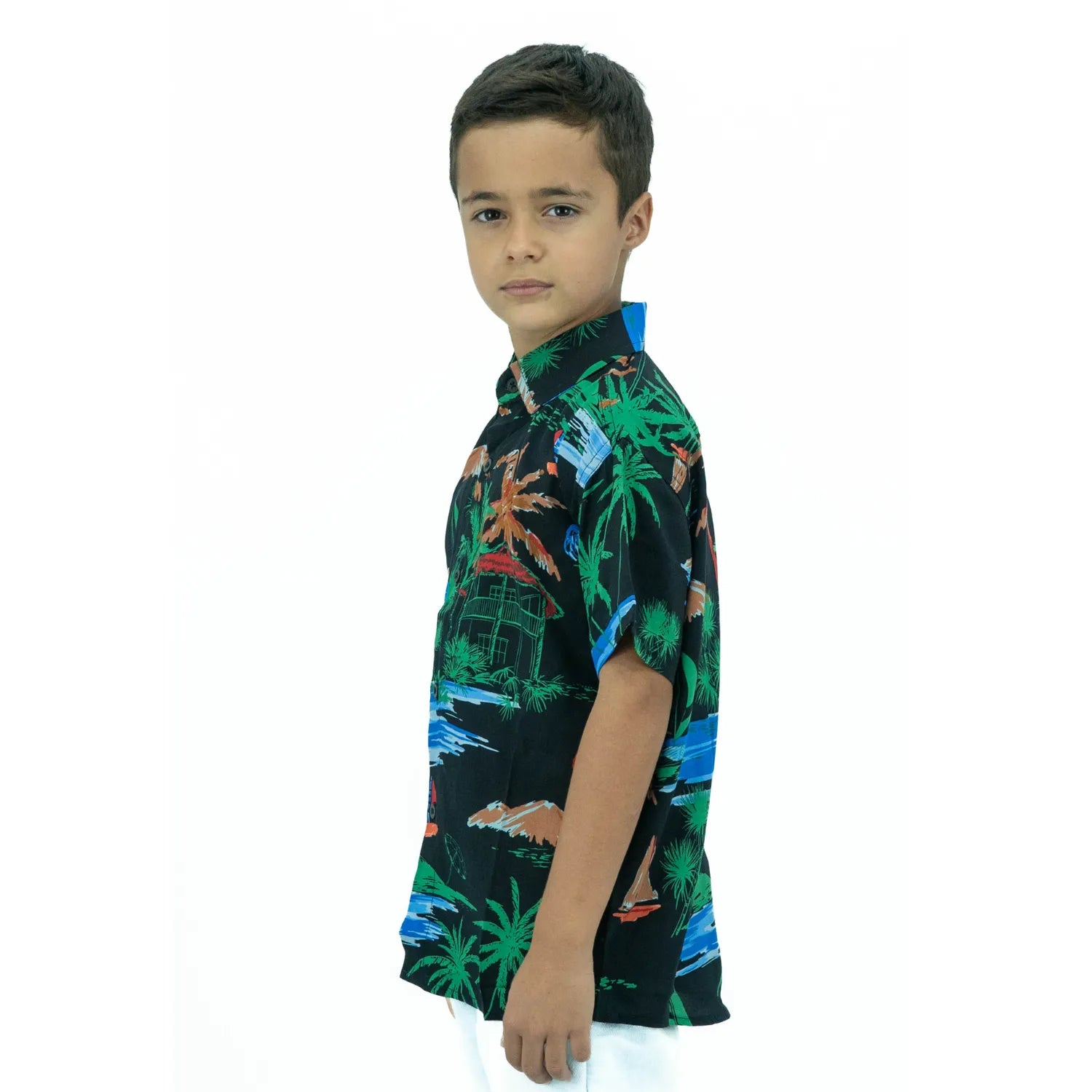 Camisa Infantil Manga Curta | Barquinho