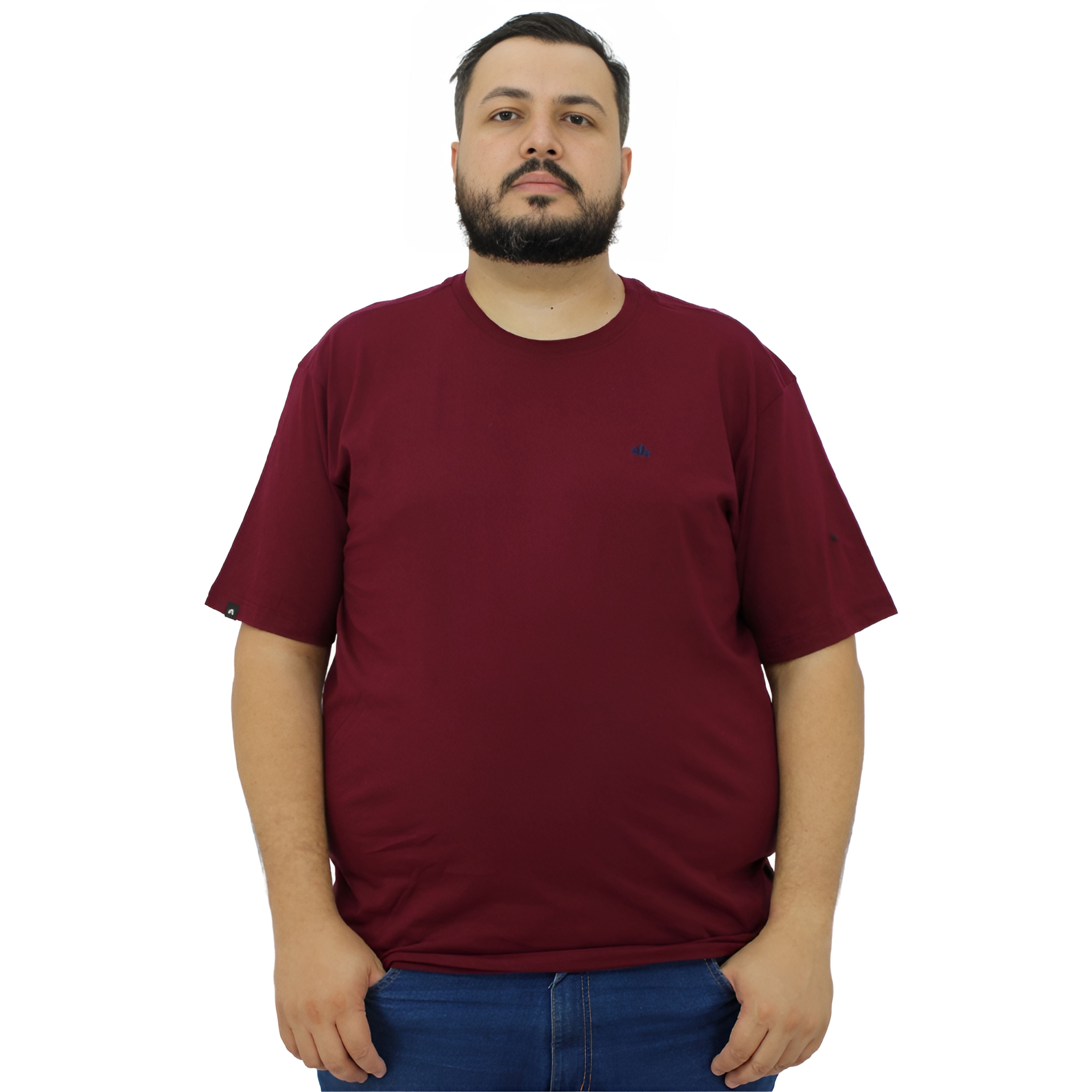 Camiseta Plus Size 100% Algodão | Lisa
