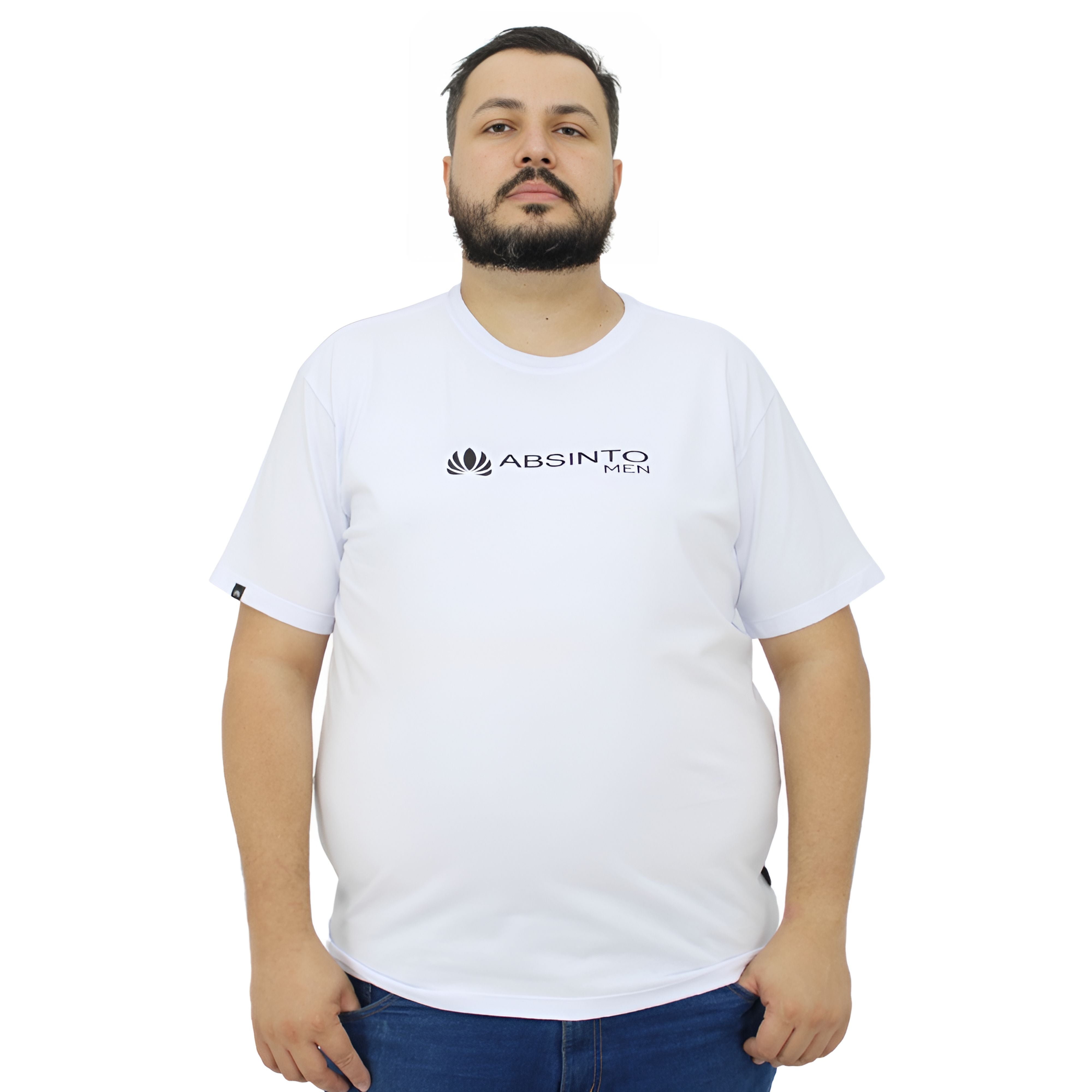 Camiseta Plus Size 100% Algodão | Absinto Men