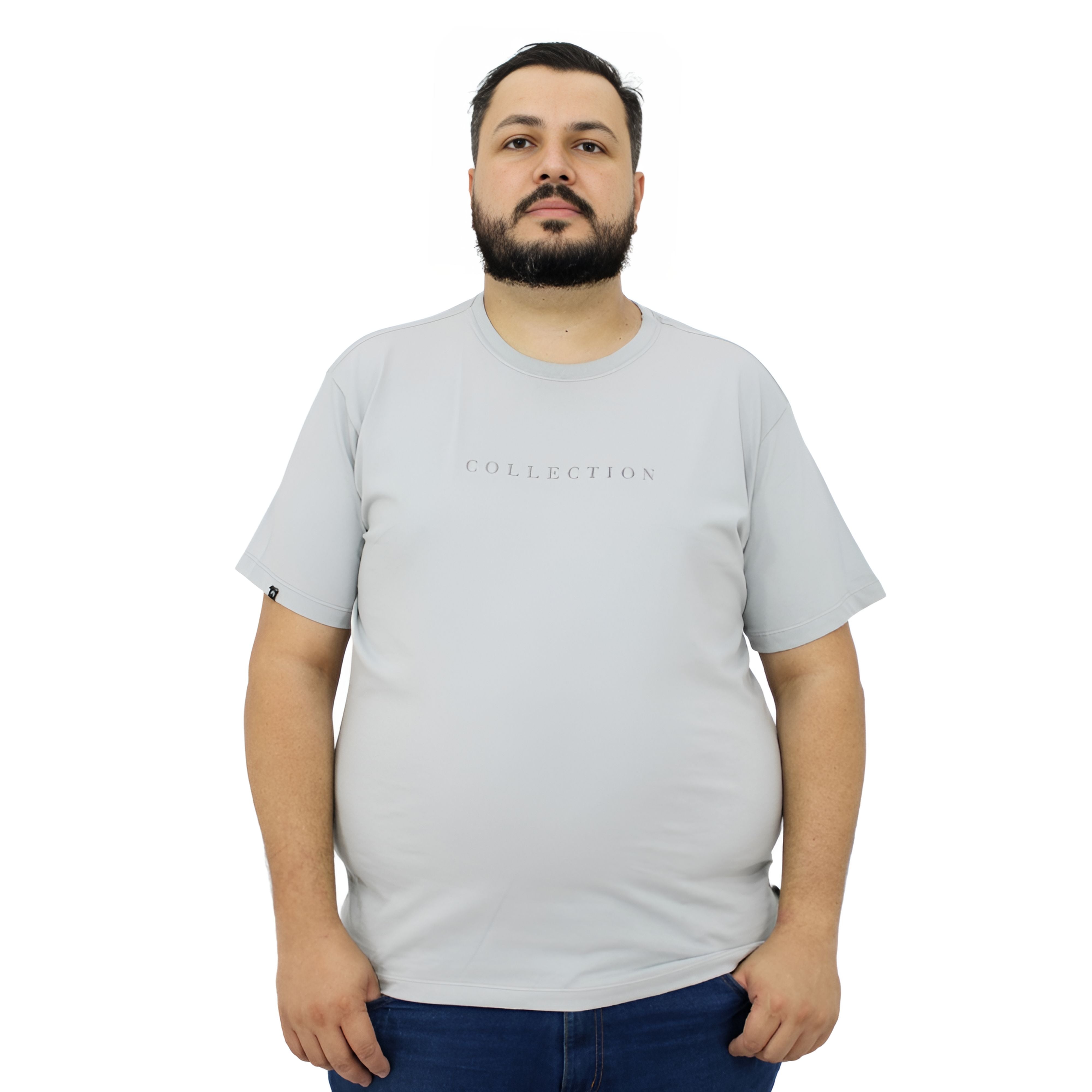 Camiseta Plus Size 100% Algodão | Collection