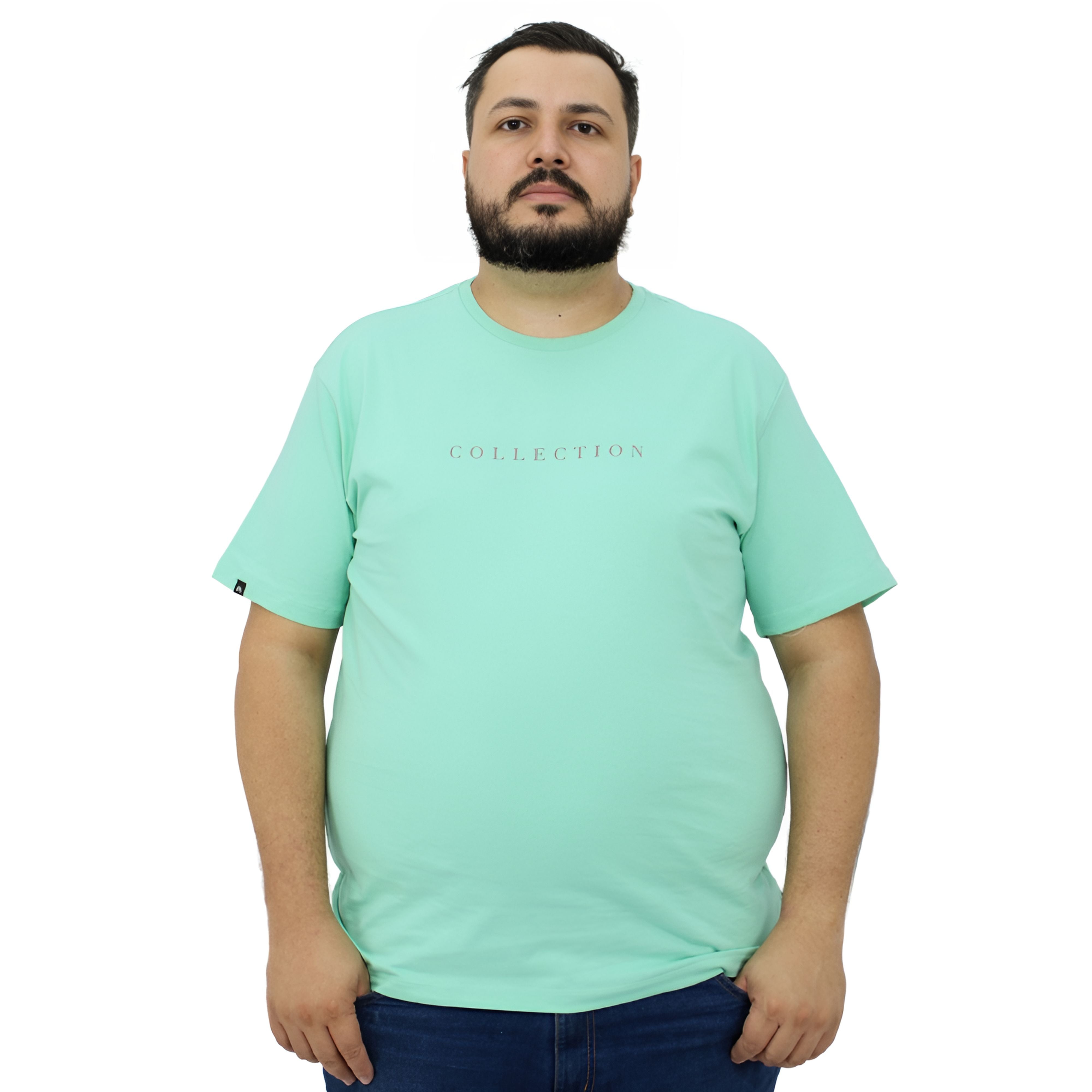 Camiseta Plus Size 100% Algodão | Collection