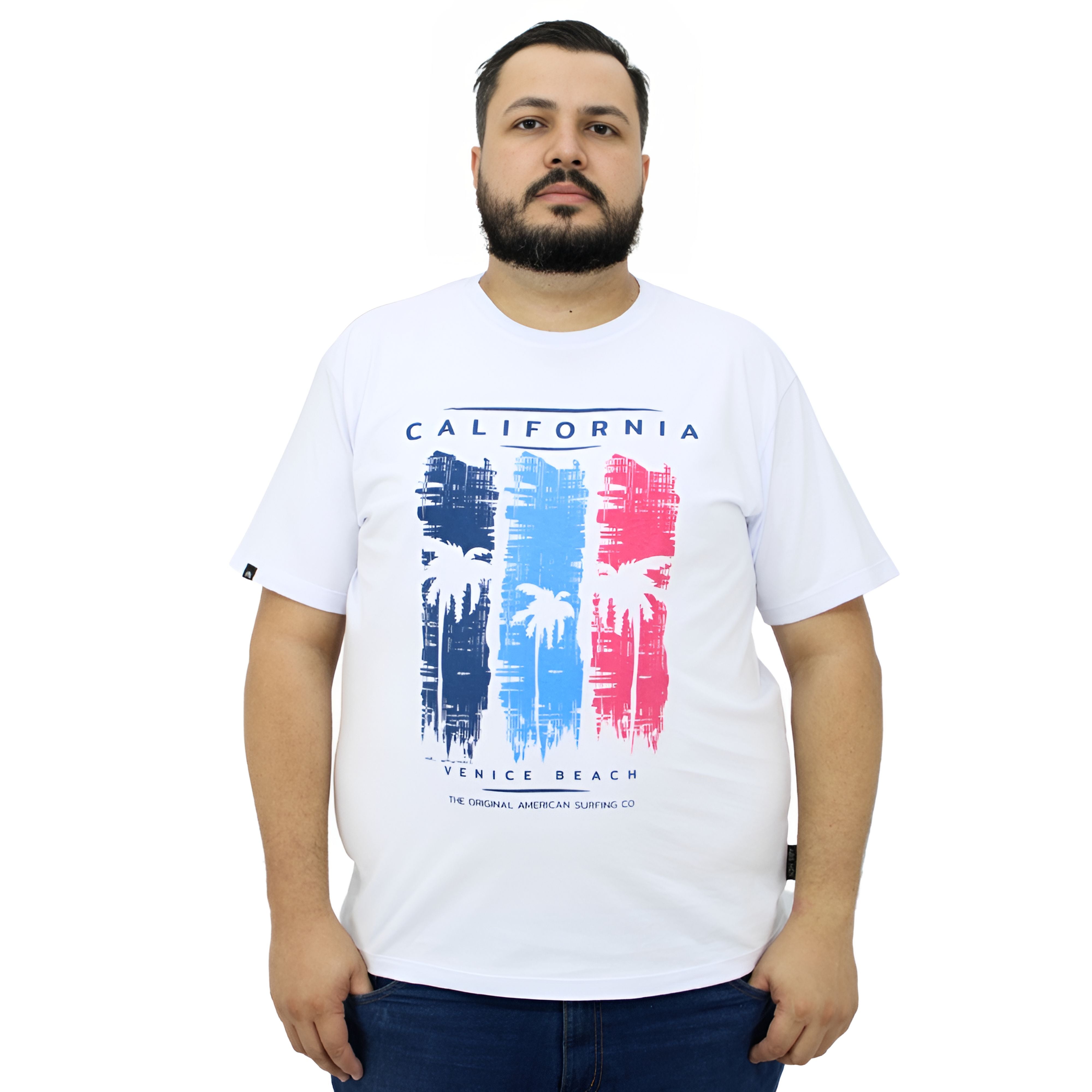 Camiseta Plus Size 100% Algodão | Califórnia