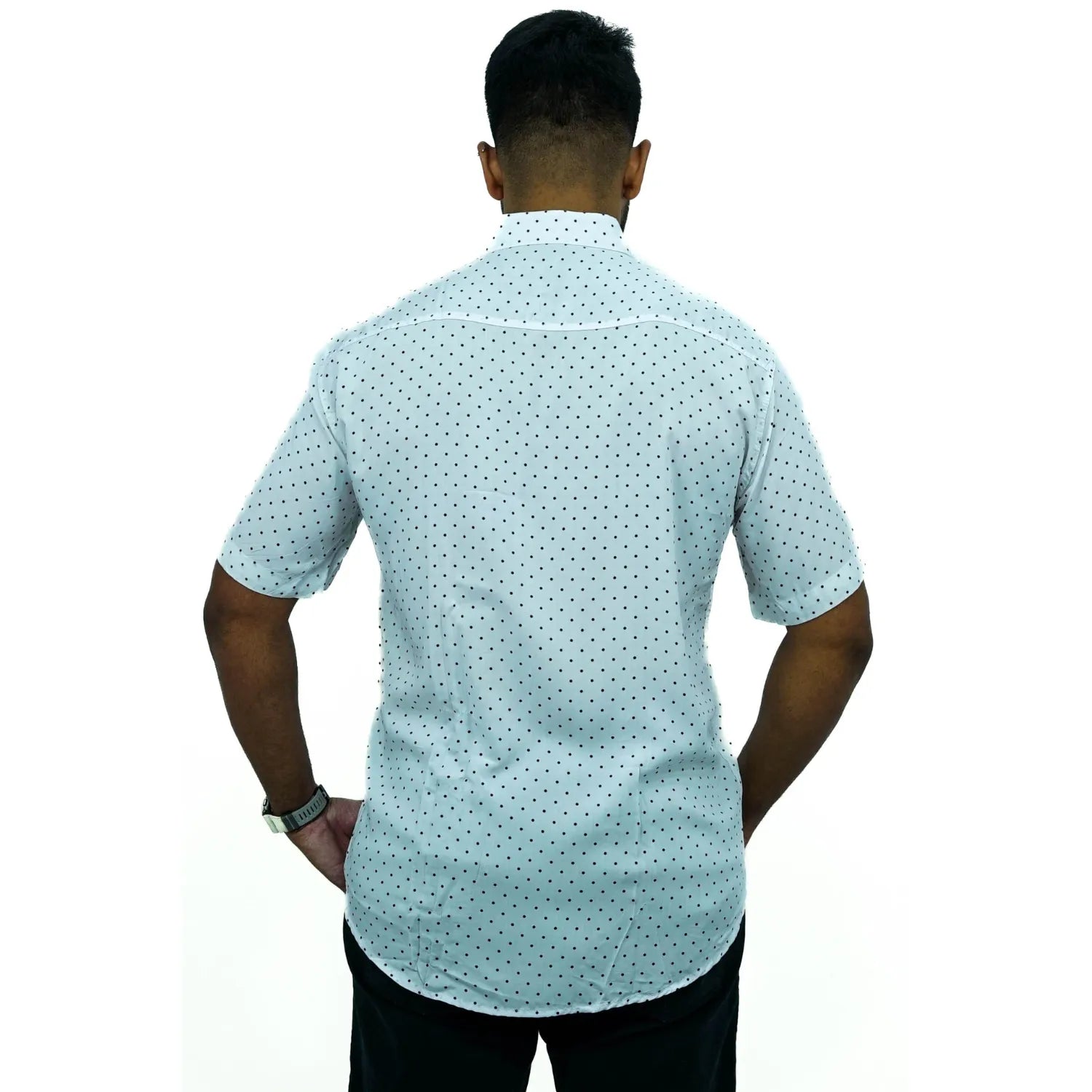 Camisa Social Manga Curta | Poá