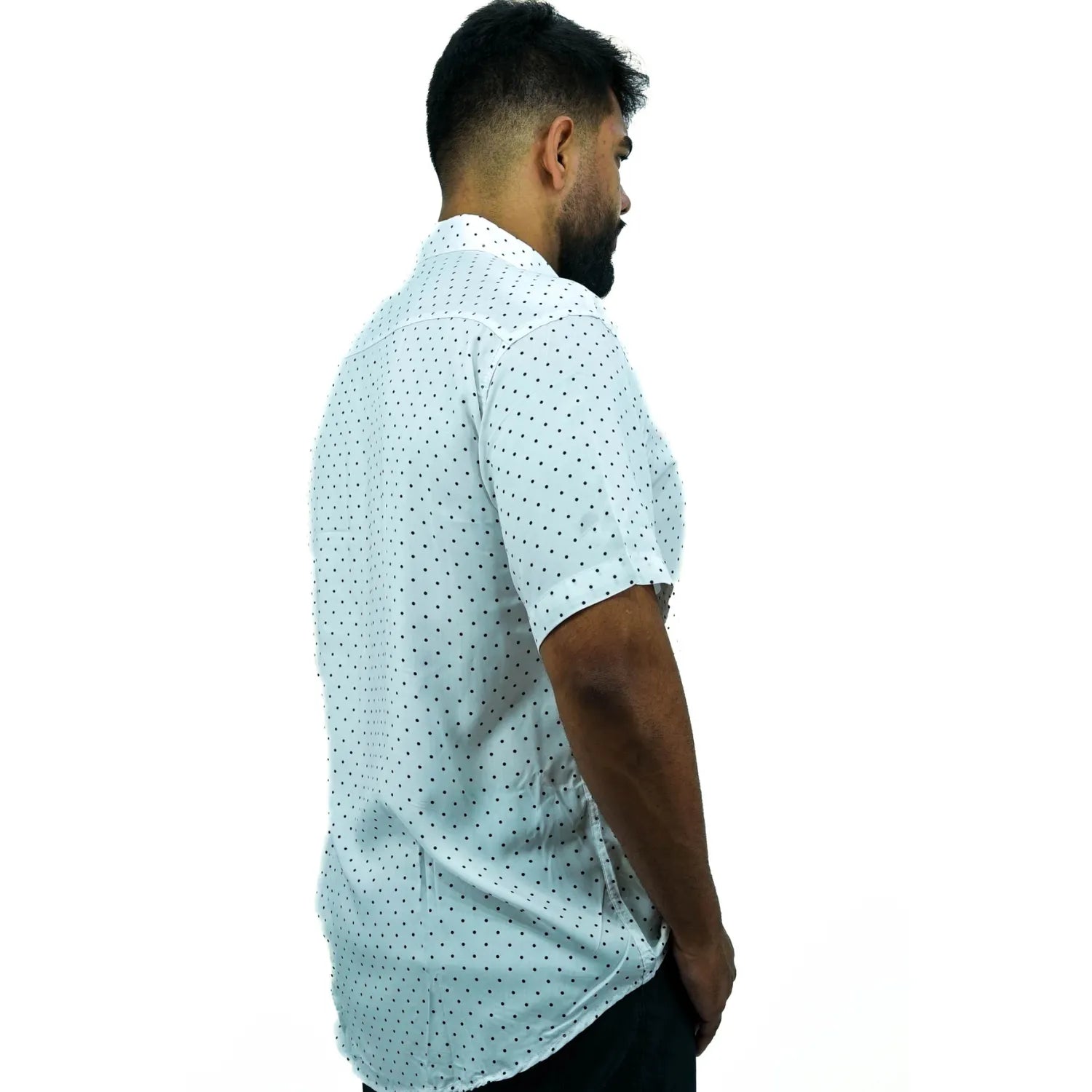 Camisa Social Manga Curta | Poá