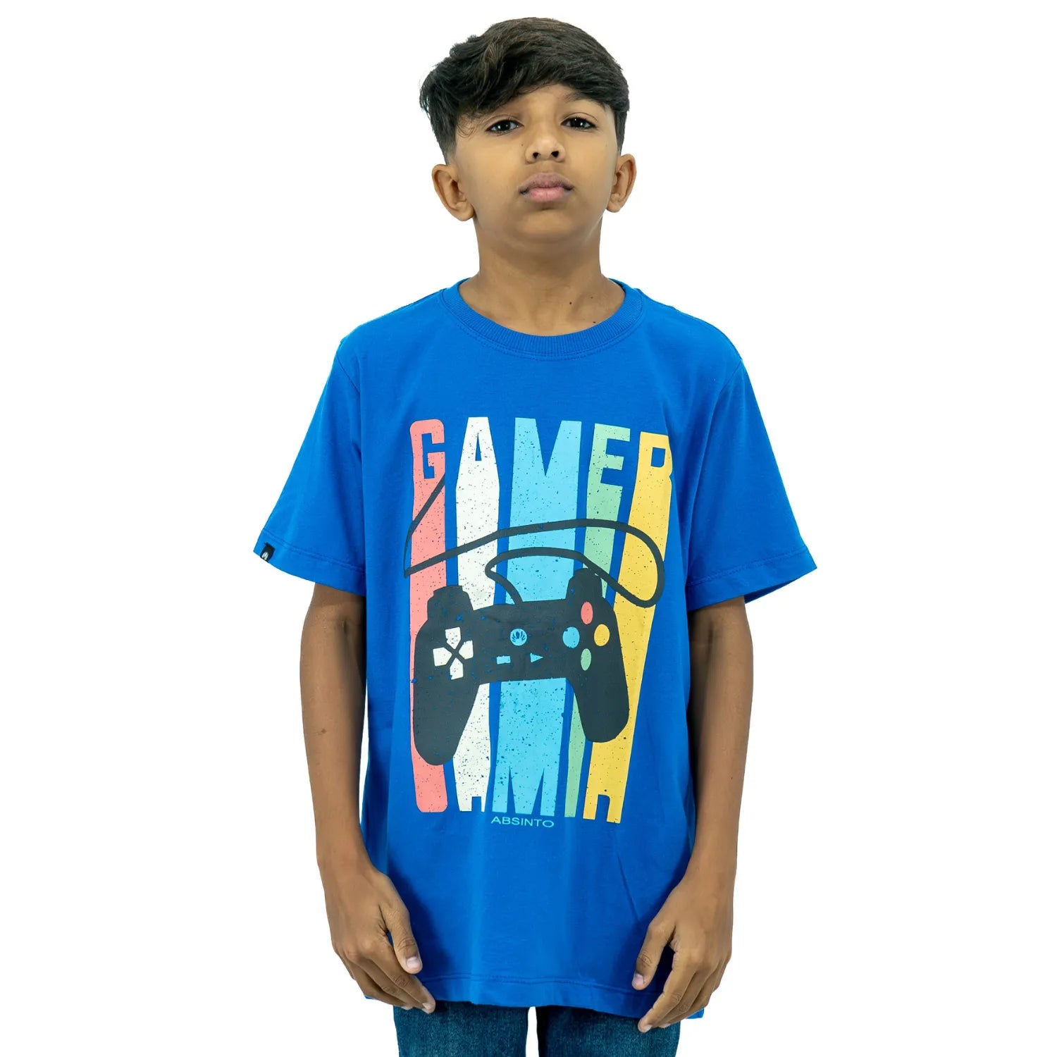 Camiseta Infantil 100% Algodão | Gamer