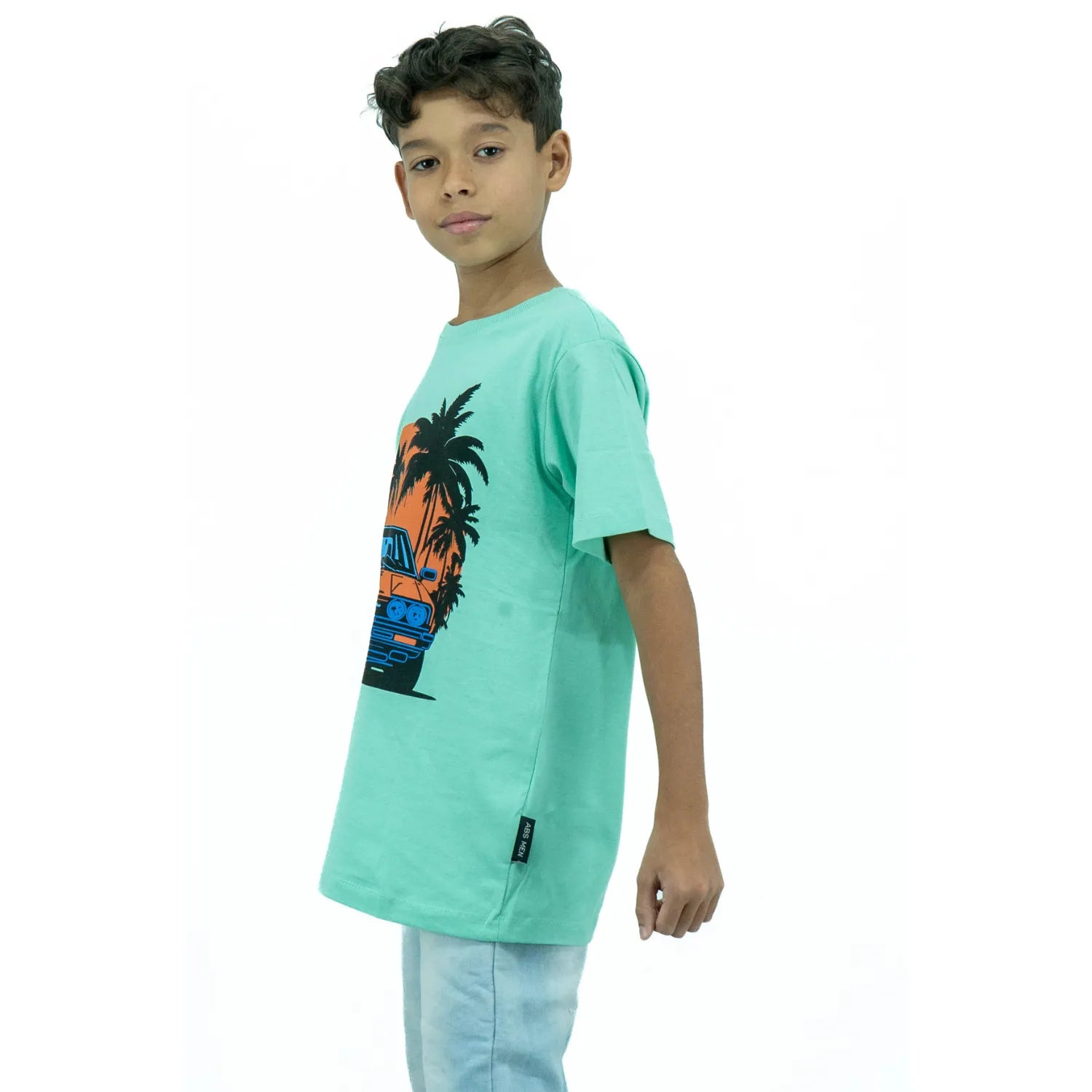 Camiseta Infantil 100% Algodão | Carro