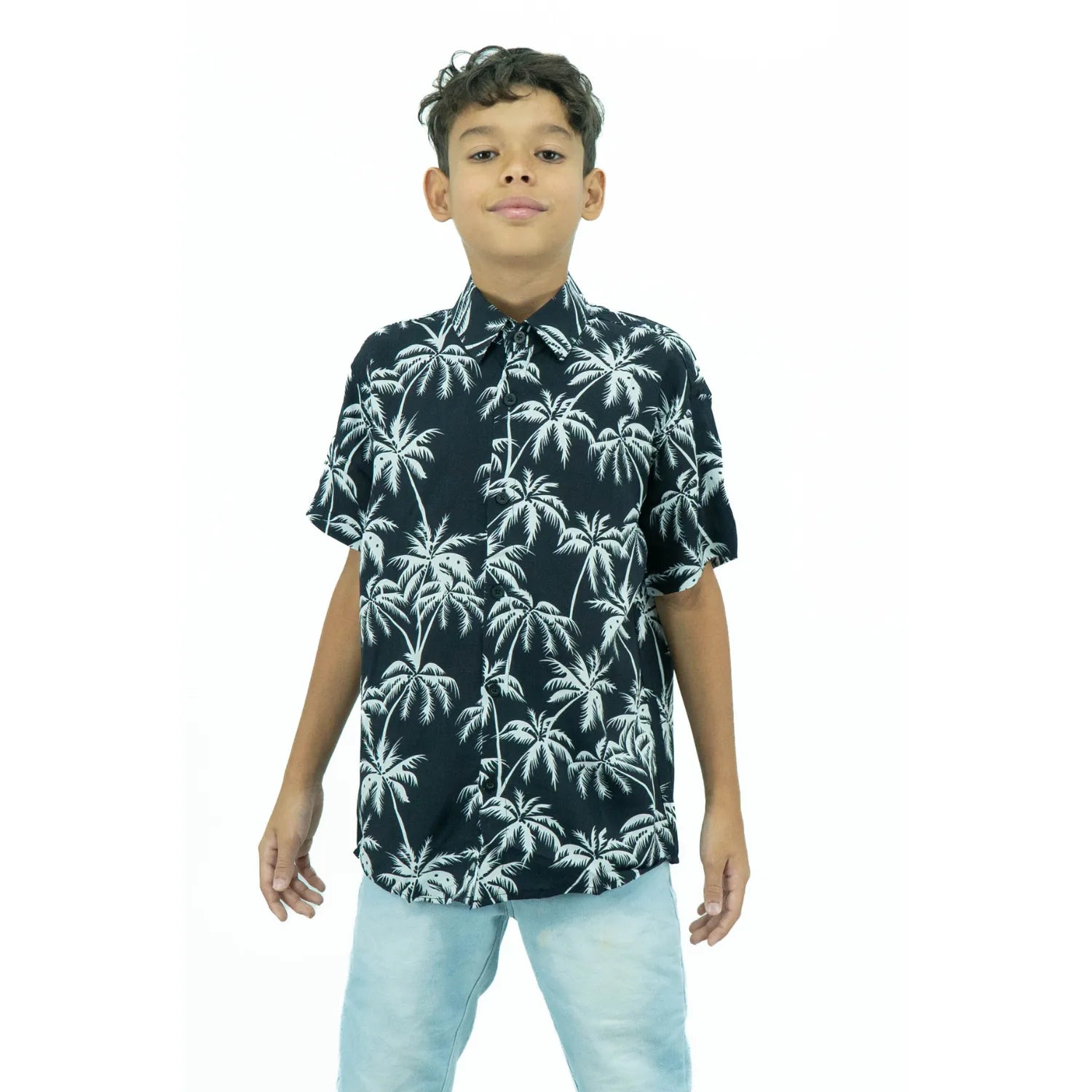 Camisa Infantil Manga Curta | Coqueiro