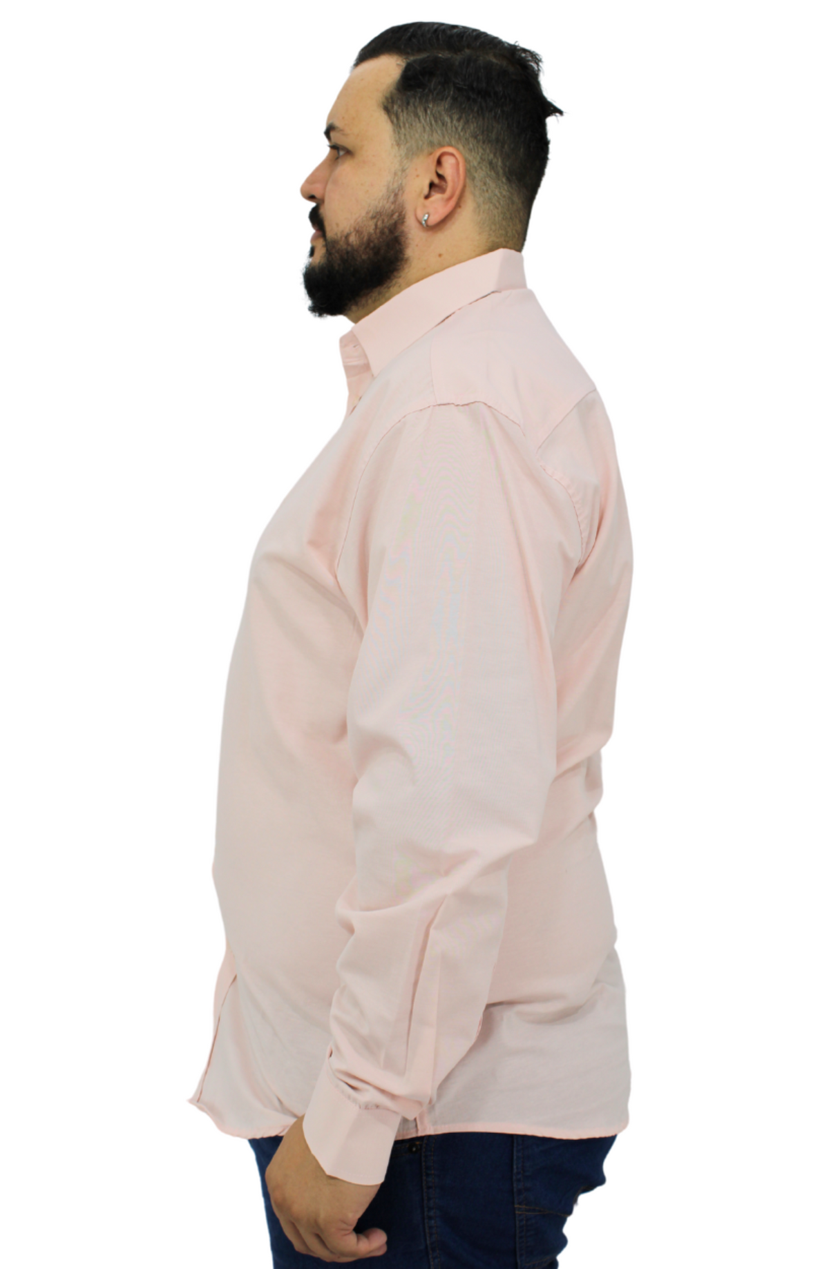 Camisa Manga Longa Plus Size Lisa