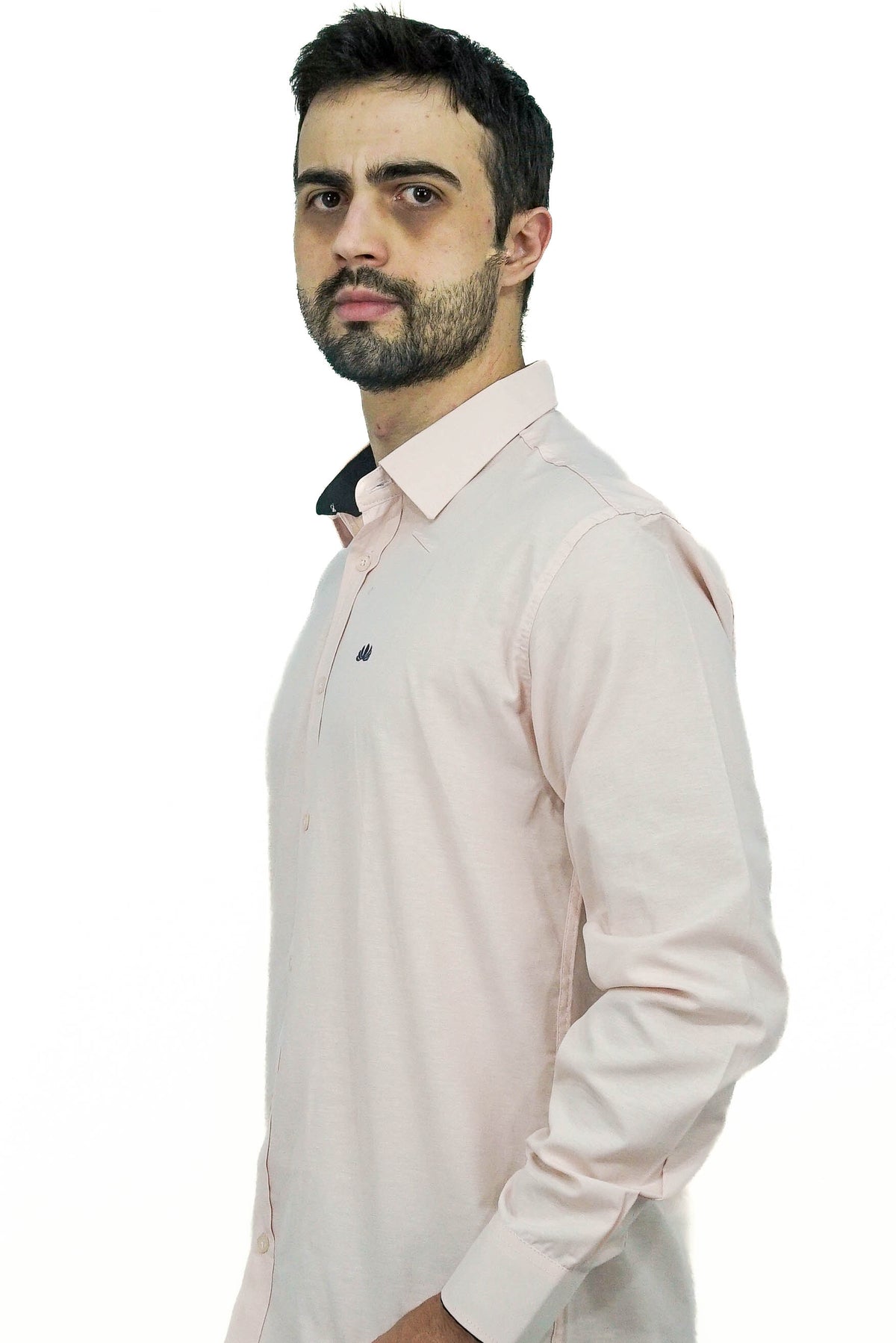 Camisa Manga Longa Detalhe No Punho