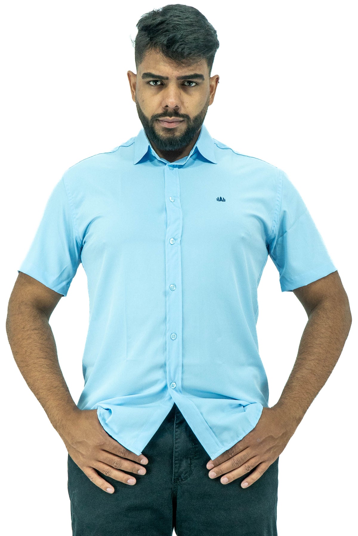 Camisa Manga Curta Social | Spandex