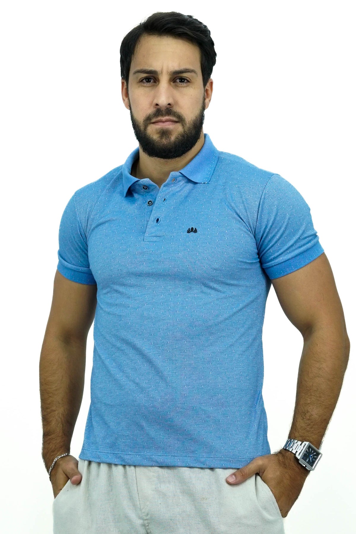 Camisa Gola Polo Maquinetada