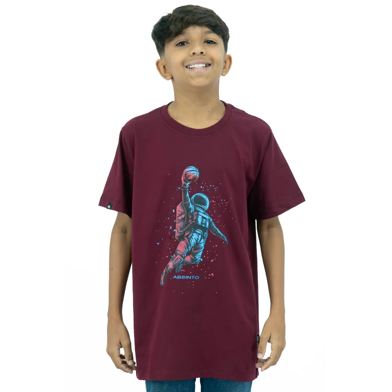 Camiseta Infantil 100% Algodão | Astronauta