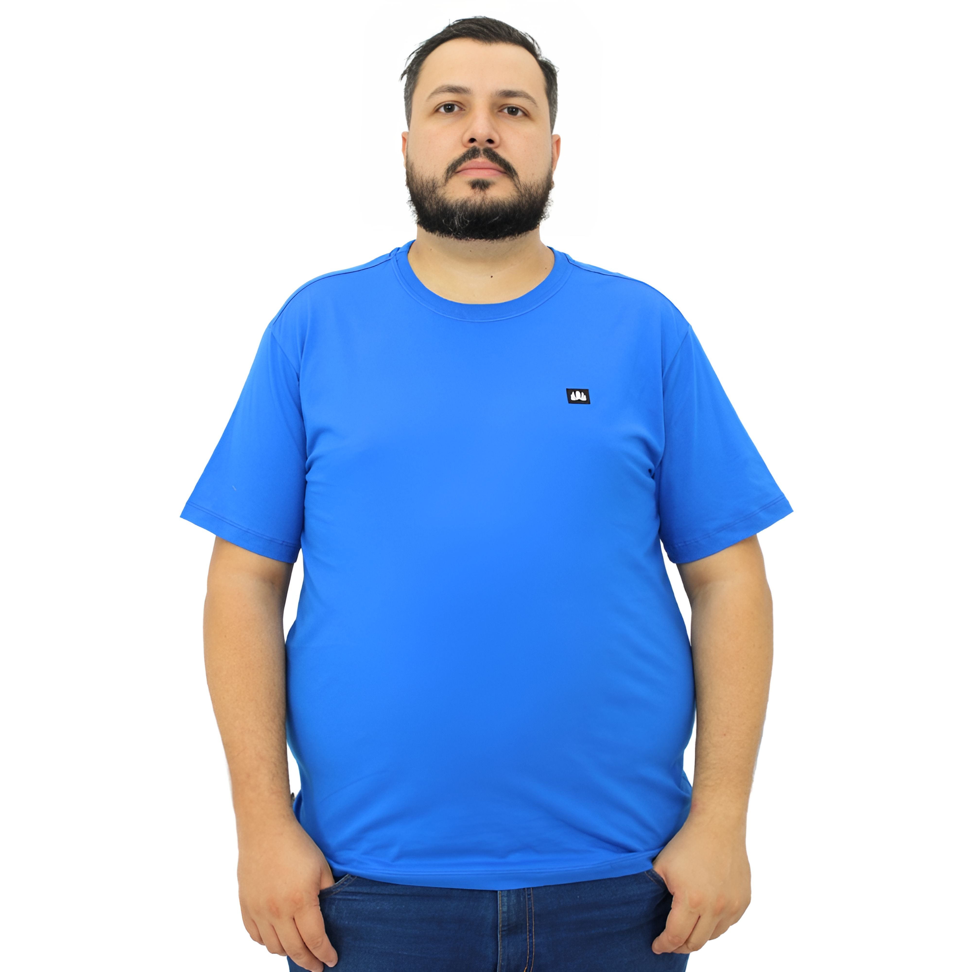 Camiseta Plus Size 100% Algodão | Lisa