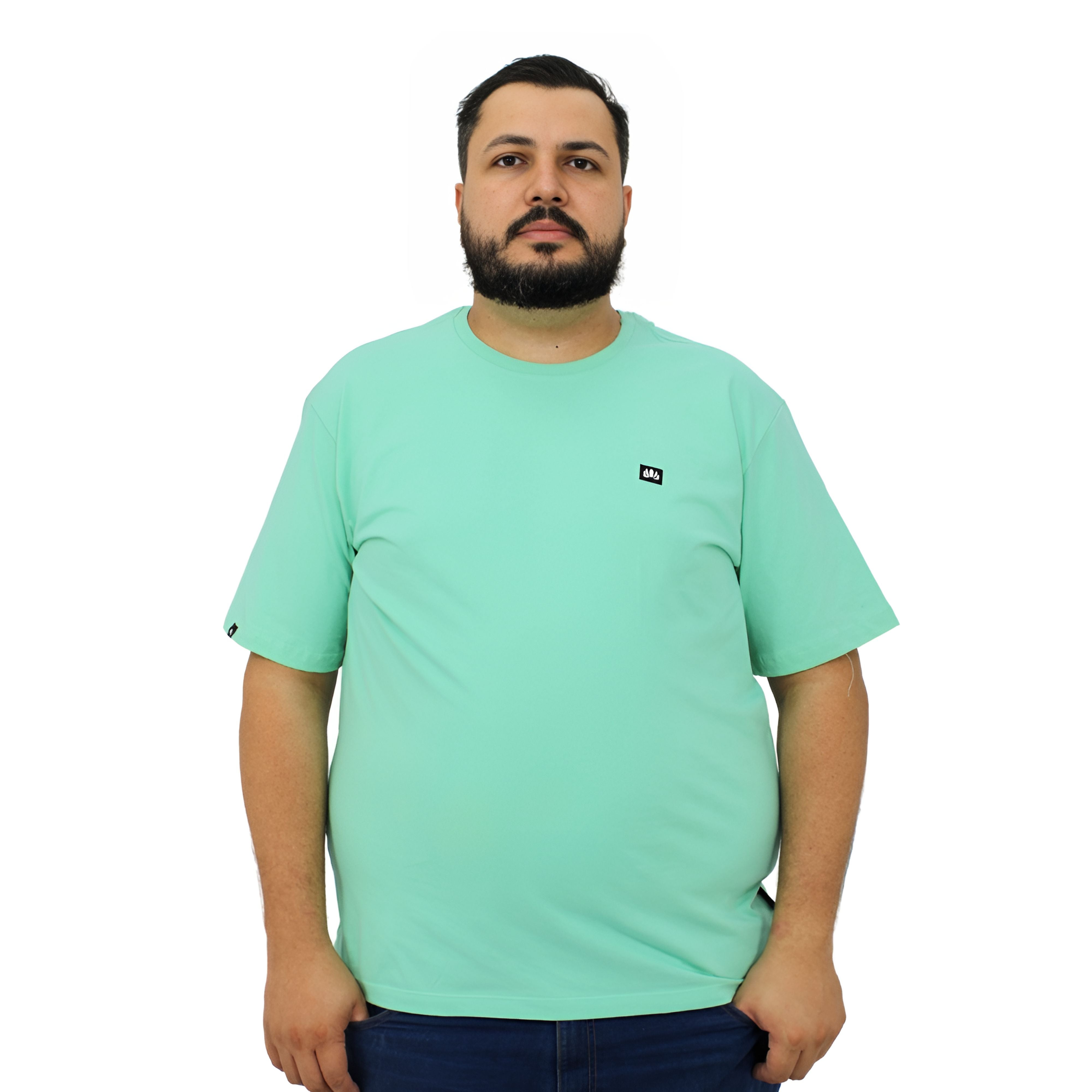 Camiseta Plus Size 100% Algodão | Lisa