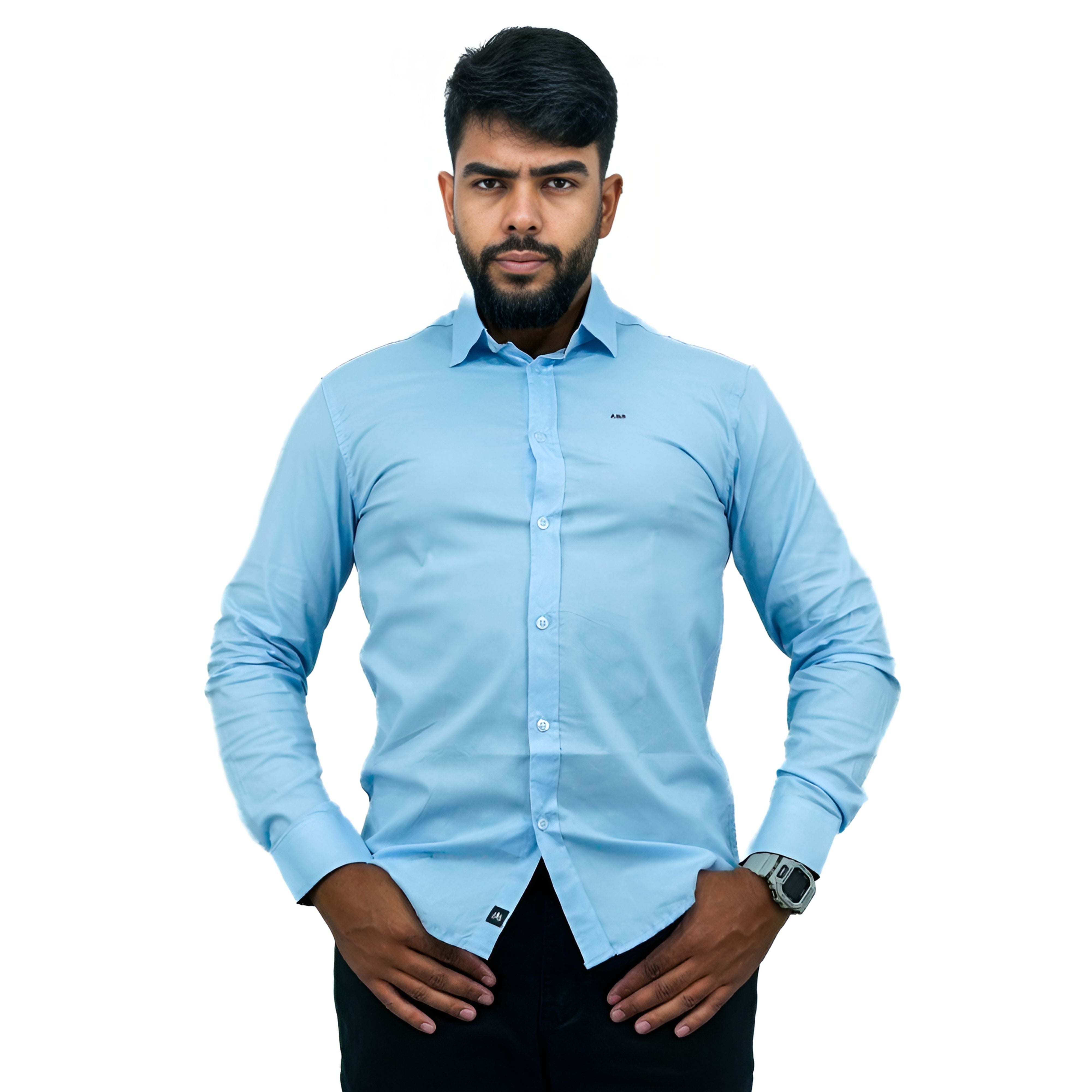 Camisa Social Manga Longa | Elastano