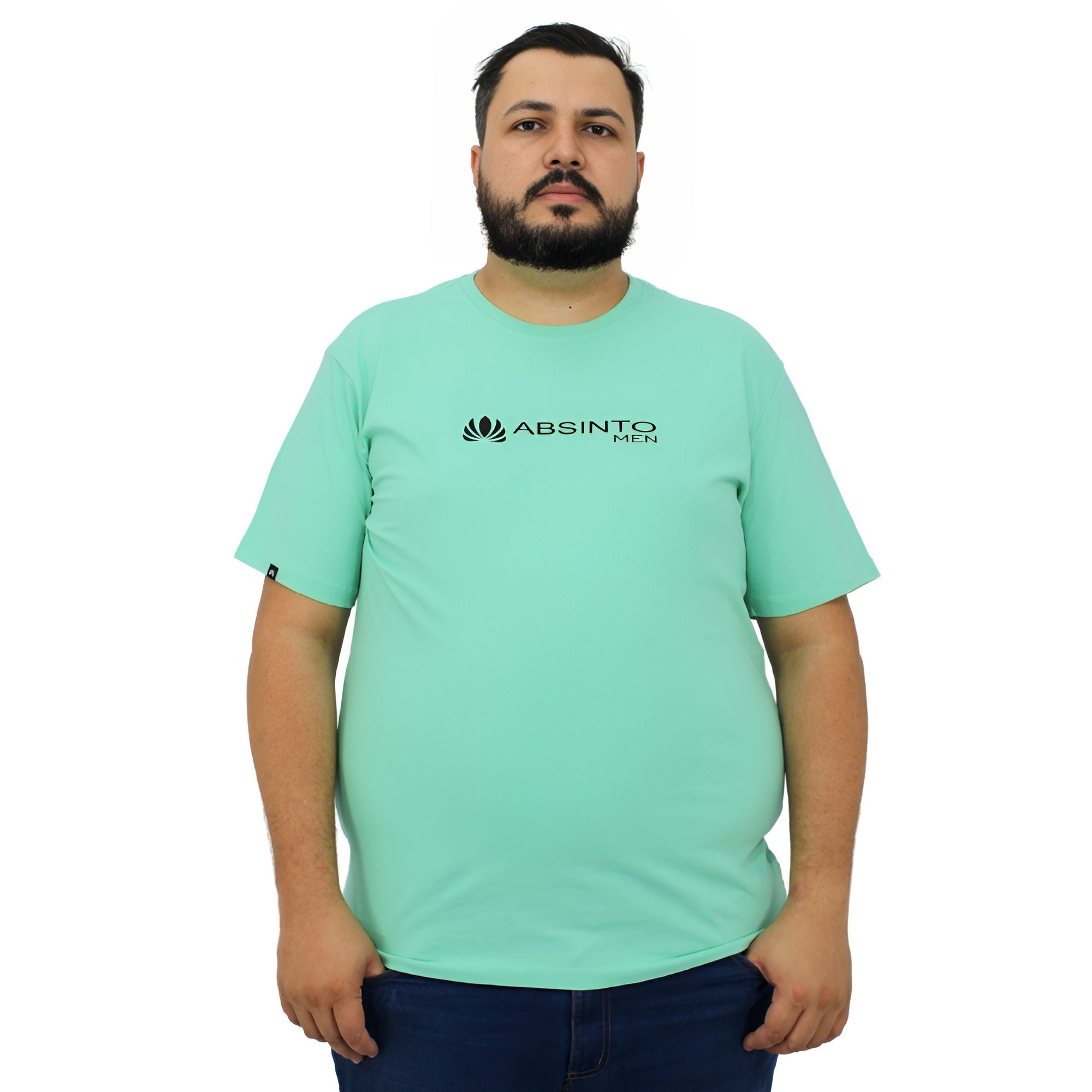 Camiseta Plus Size 100% Algodão | Absinto Men