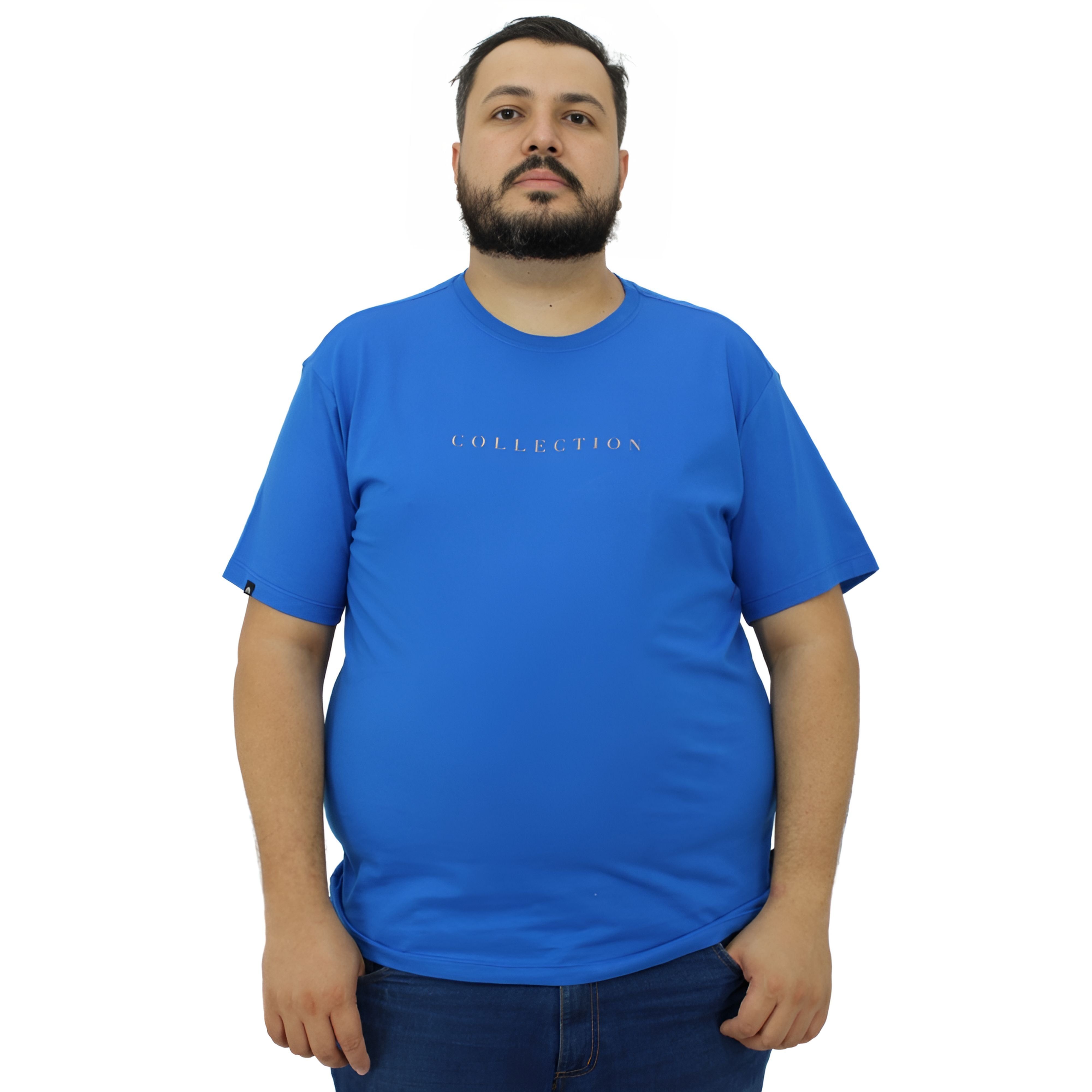 Camiseta Plus Size 100% Algodão | Collection