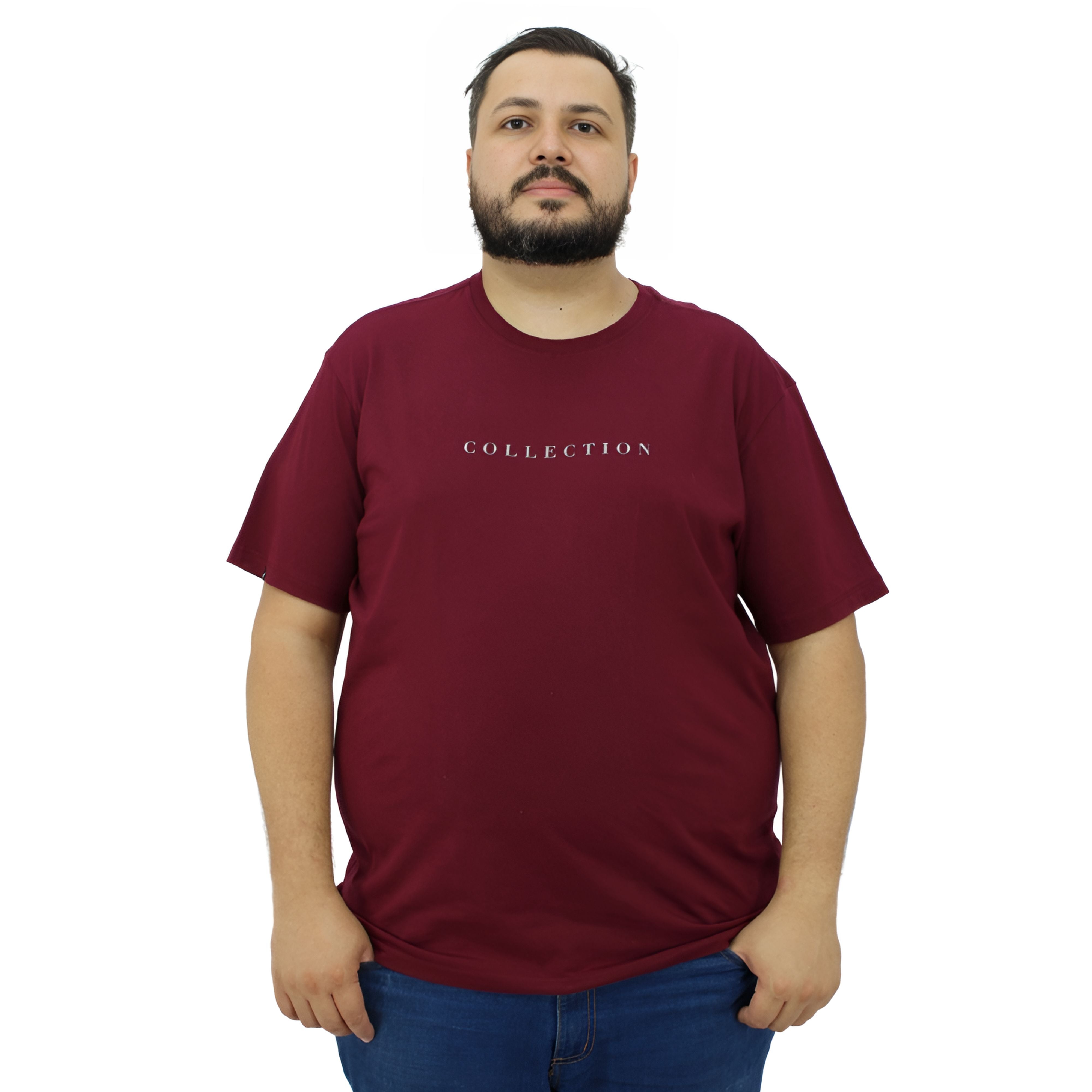 Camiseta Plus Size 100% Algodão | Collection